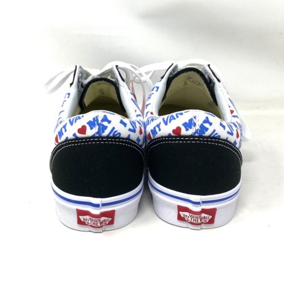 VANS Old Skool Skate Shoes Men Suede Black White Canvas Low Top Custom Alsu01240 - Picture 7 of 11